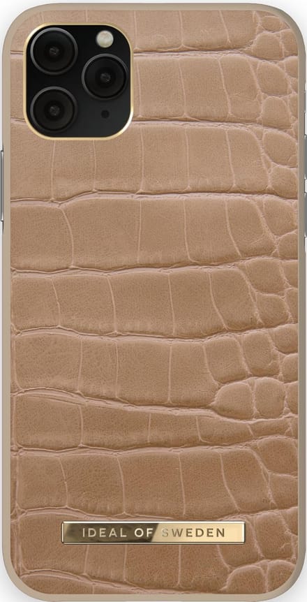 Ideal of Sweden Atelier Case Introductory iPhone 11 Pro/XS/X Camel Croco