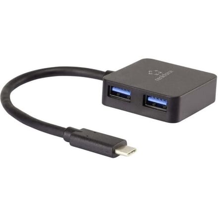 Renkforce RF-3754006 USB-hub 4 poorten USB-A USB 3.0 5 GBit/s Zwart