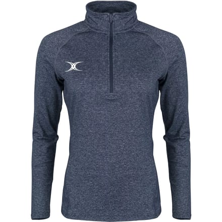 Gilbert Netball Pro Synergie Warm Up Top - W 12 - Donker Navy