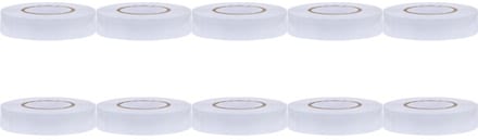 Isolatietape 10 Pack - Yurga - Wit - 20mmx18m