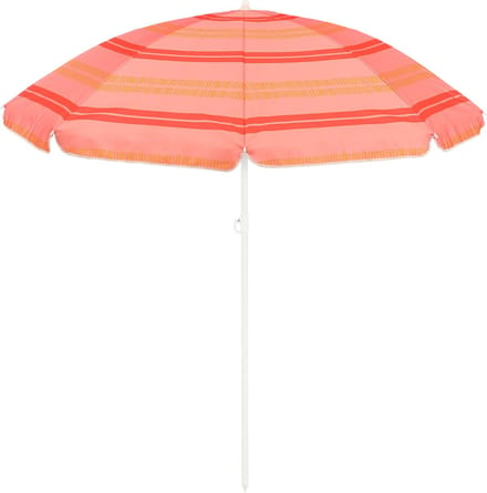 Mica Decorations Stripe Strandparasol - H180 x Ø160 cm - Lichtroze