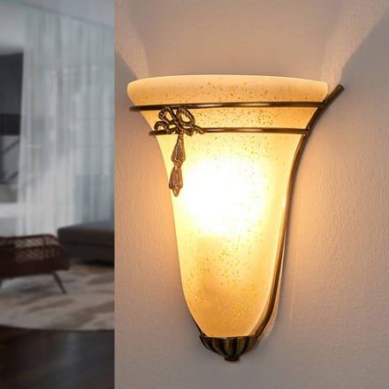 Searchlight Antiek ogende wandlamp ASCANA