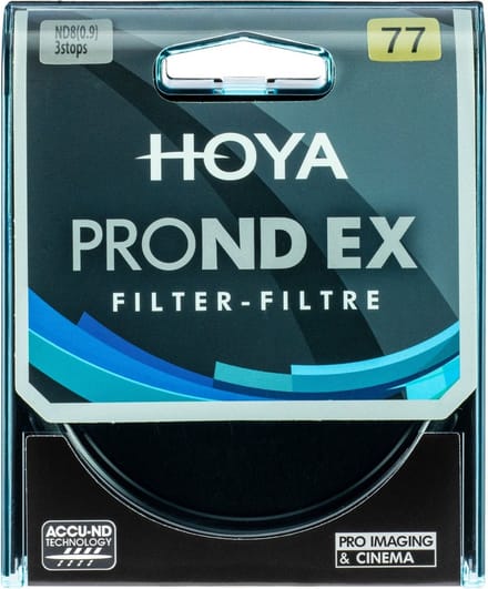 HOYA PRO ND-EX ND8 Neutraldichtefilter 77 mm