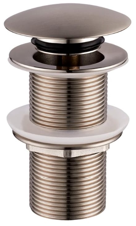 Sanifun Soni Clickwaste Verlengd 5/4 – Geborsteld Staal, Universeel