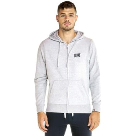 Capuchon sweaters Leone 1947 Man Hoody Full Zip Basic Small Logo