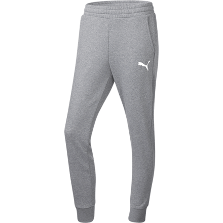 PUMA teamGOAL Casuals Pants Heren sportbroek - Medium Gray Heather-Puma White