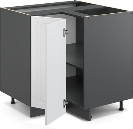Vicco Fame-Line Hoekkast – 80.5 cm, WB Eik Wit Landhuis