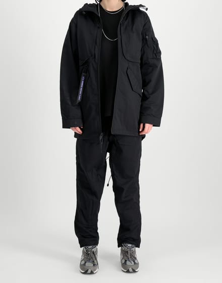 Alpha Industries Utility Fishtail Jacket Uv Black Maat: M | Lichte Jassen Outlet | Heren | Zwart