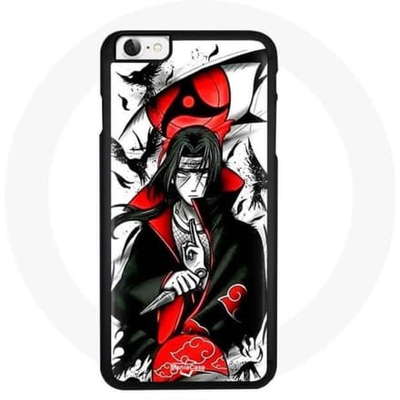 Hoesje - Naruto - Iphone SE - Itachi Uchiwa - Flexibel - Anime - Unisex