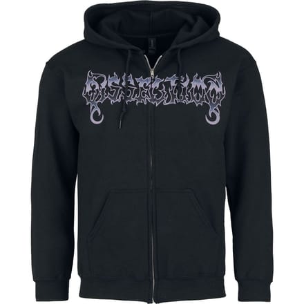 Dissection Vest met capuchon - Somberlain - M tot XXL - voor Mannen - zwart