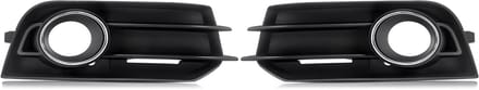 Grille - Voor Audi A1 8X 2010-2014 - Auto accessoires - Mistlichtgrille - Chroom accenten