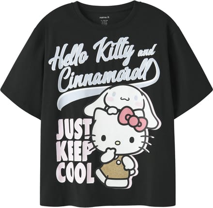 NAME IT - NKFJYNEL HELLOK SS NREG TOP BOX NOOS SKY - Meisjes - T-shirts