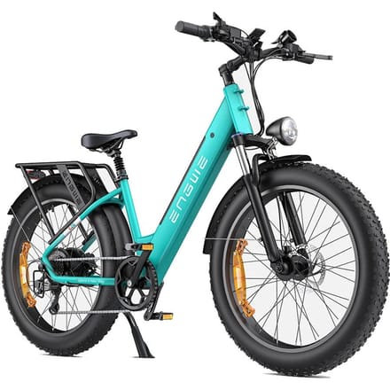 ENGWE E26 ST Dual Suspension All-Terrain E-bike 250W,48V 16AH blauw
