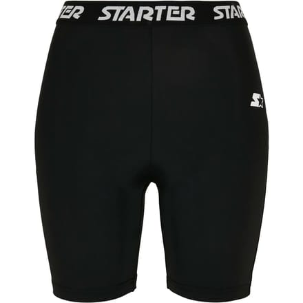 Starter Black Label - Logo Tape Korte cycle broek - M - Zwart