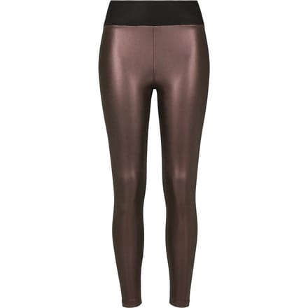 Urban Classics - Faux Leather Legging - 4XL - Bordeaux rood