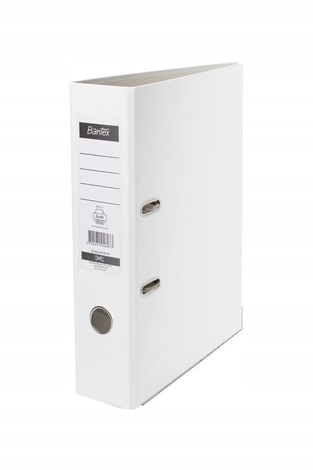 Bantex XXL Ordner A4 80mm Wit - Grote Capaciteit