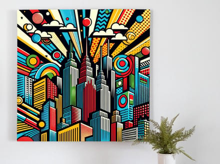 Kunstprint | Wanddecoratie | Forex | 75 × 75 cm