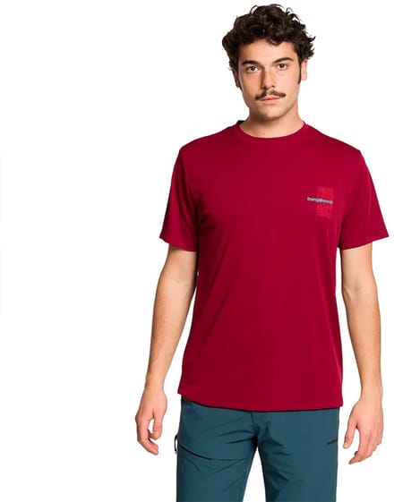 Trangoworld Keilor T-shirt Met Korte Mouwen Rood M Man