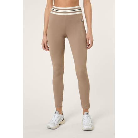 FILA Bientina Heritage Tape Active Leggings Pine Bark Größe: L | Sport-Leggings Outlet | Damen