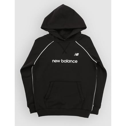 New Balance Linear Team Graphic Ft Kids Hoodie zwart