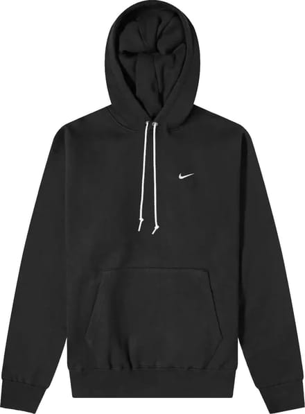 Nike Solo Swoosh, Mannen, Zwart, Sweatshirt, maat: L