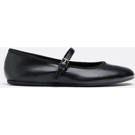 Stradivarius Basic Mary Jane-ballerina's  Zwart 37