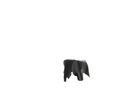 Vitra Eames Elephant klein - diepzwart RE