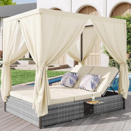 Luxe Ligbed – 187x128x186 cm – Industrohome