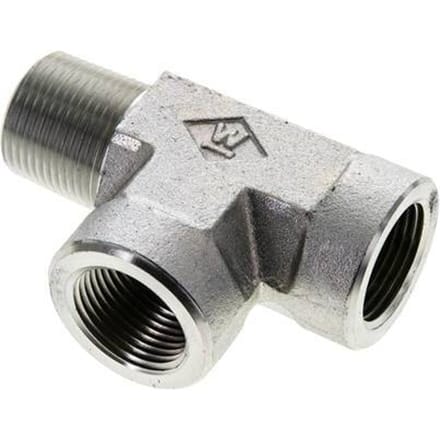 T-koppeling 3/4'' NPT Buitendraad x Binnendraad Staal 5psi (2388.5psi)