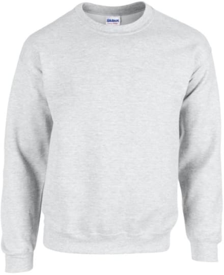 Gildan - Heavy Blend Unisex Sweater - Ash (Heather) maat 3XL