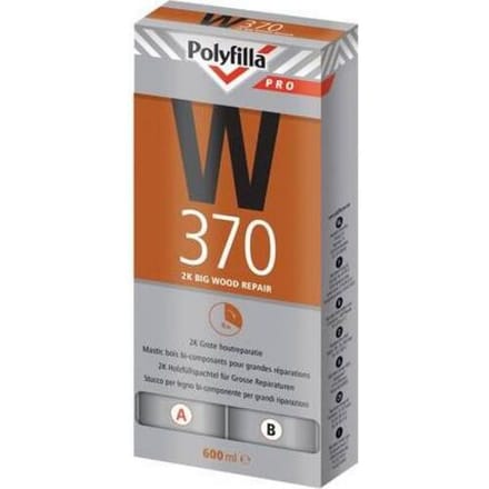 Polyfilla Pro W370 2K Grote Houtreparatiepasta - 600 ml