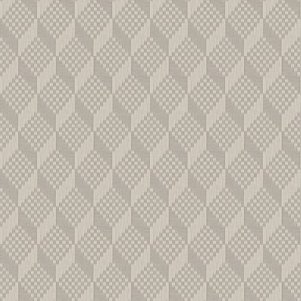 Dutch Wallcoverings - Grace 3D stitched cube grey - vliesbehang - 10m x 53cm - GR322303