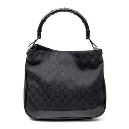 Bamboo Top Handle Hobo   schoudertas