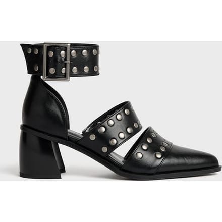 Killstar - Gothic Hoge hak - Celestial Summer - Midnight Vale Studded Heels - EU36 tot EU42 - voor Vrouwen - zwart