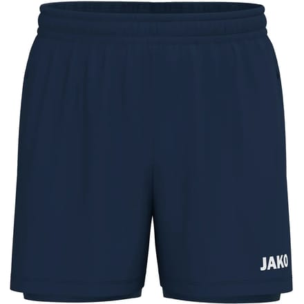 Jako One 2-In-1 Short Heren - Marine | Maat: M