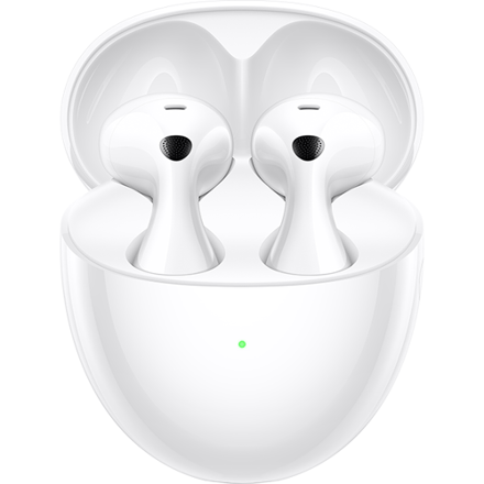 HUAWEI FreeBuds 6 Wit - Oordopjes - Dual-driver True Sound - Ooromsluitend Draagcomfort - Open-fit ANC - 36 Uur Muziek - IP54 - Verbinding voor Twee Apparaten - iOS & Android