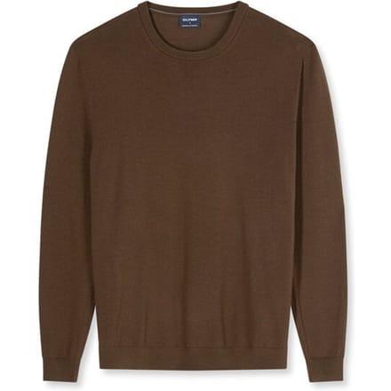 OLYMP Casual Breisel, Zwart-Bruin