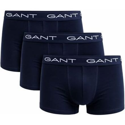 Gant Boxershorts Trunk 3-Pack Donkerblauw (navy) - Maat XXL - Heren