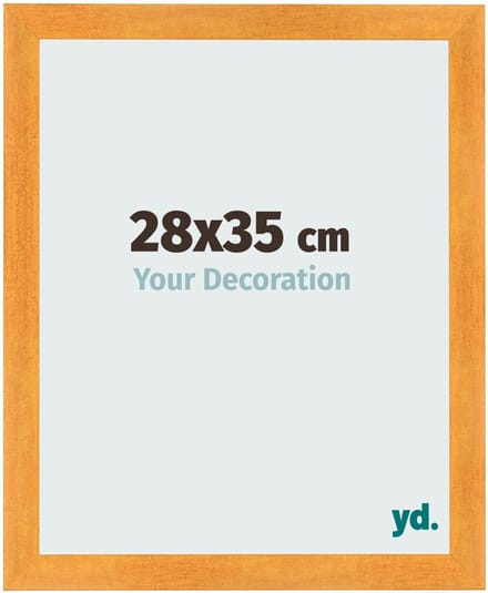 Your Decoration - Fotolijst 28x35 cm - MDF - Oranje - Pisa
