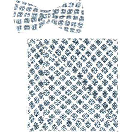 OLYMP Vlinderdas / pochet set, Bleu