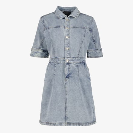 TwoDay dames spijkerjurk blauw - Maat XS