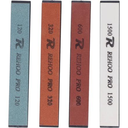 4 STUKS Messenslijpsteen Vaste Hoek Slijpsteen Messenslijper Set 120 320 600 1500 Korrel Water brown