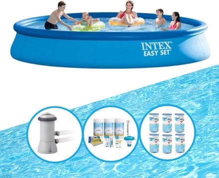 Intex Zwembad Easy Set - Zwembad Bundel - 457x84 cm