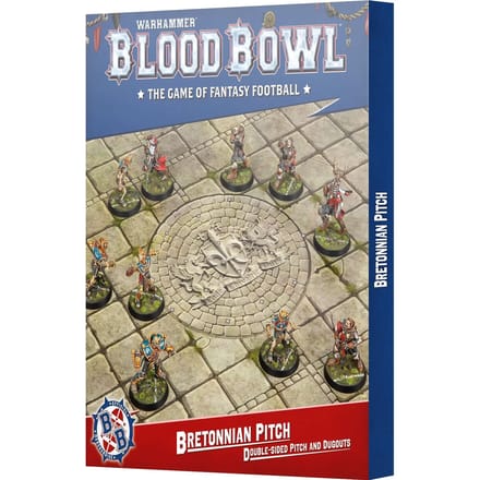 Bordspellen Games Workshop - Seconde Saison : Bretonnien Pitch & Dugouts