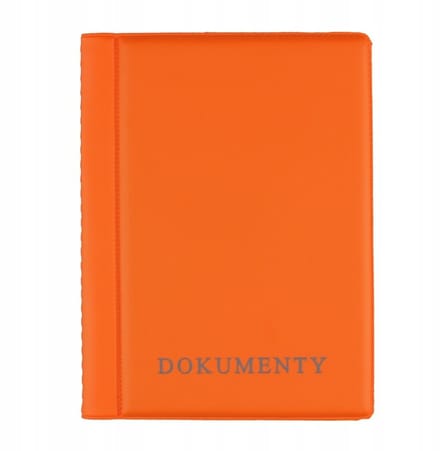 Mini Portemonnee Oranje - ID Kaarten & Documenten