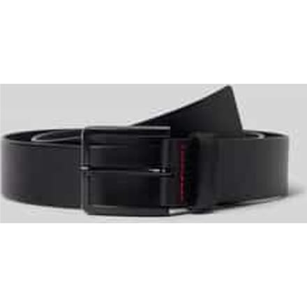 HUGO leren heren riem - zwart