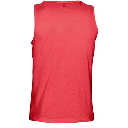 SOLS Heren Justin Mouwloze Tank / Vest Top (Rood)