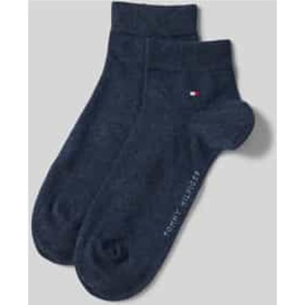 Sneakersokken van katoenmix in een set van 2 paar, model '2ER QUARTER'