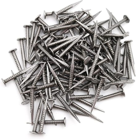 100x Stalen Pennen met Platte Kop 20mm Lang - Extra Puntig - Ideaal voor Doe-Het-Zelf