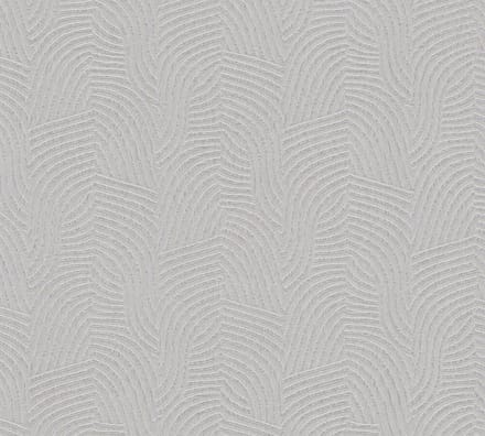 GOLVEND BEHANG | Abstract - Grijs Metallic - Living Walls Daniel Hechter 7